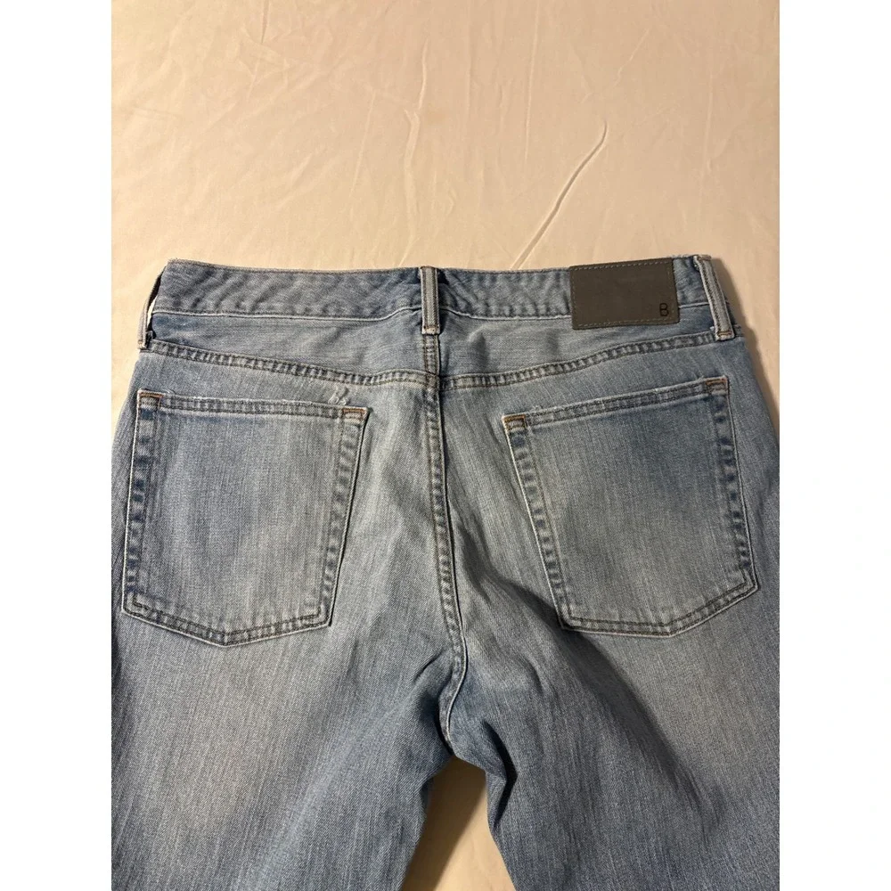 Bonobos Straight Leg slim‎ Jeans Mens 32/34 Light Wash Excellent Denim Casual